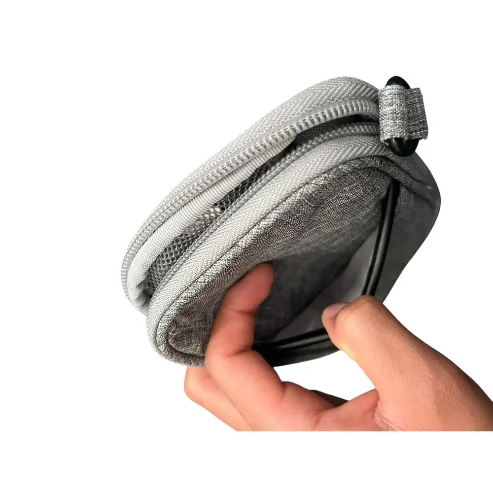 Bagsmart Grey Electronics Cable Travel Organizer Minimalist 8x5 Bag Pouch